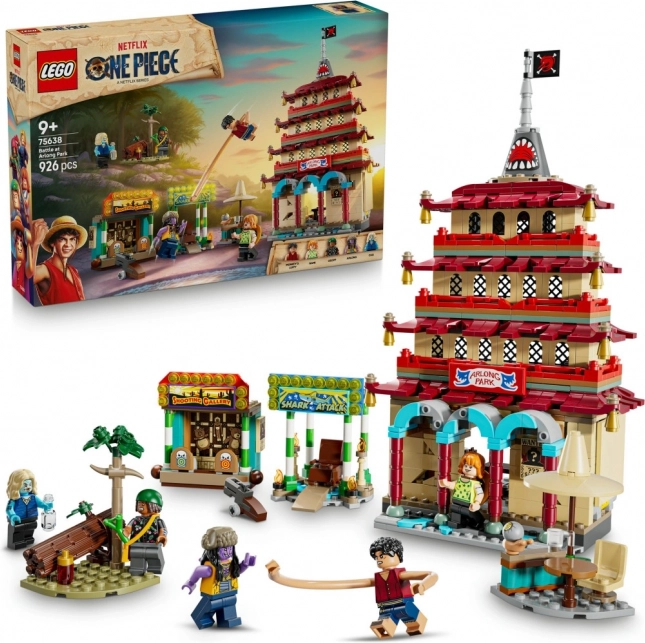 lego one piece bătălia din parcul arlong