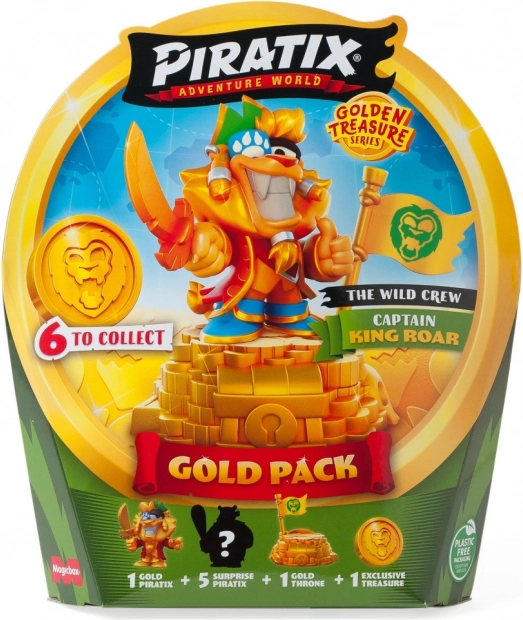 Figurine Pirat cu accesorii Comoara de Aur