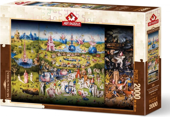 Puzzle muzeu: Grădina desfătărilor lumești - 2000 piese