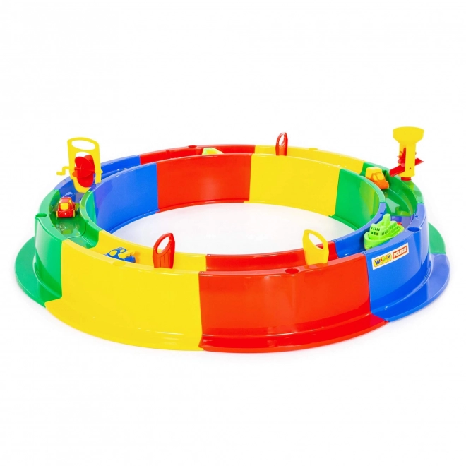 Loc de joacă cu nisip colorat cu accesorii