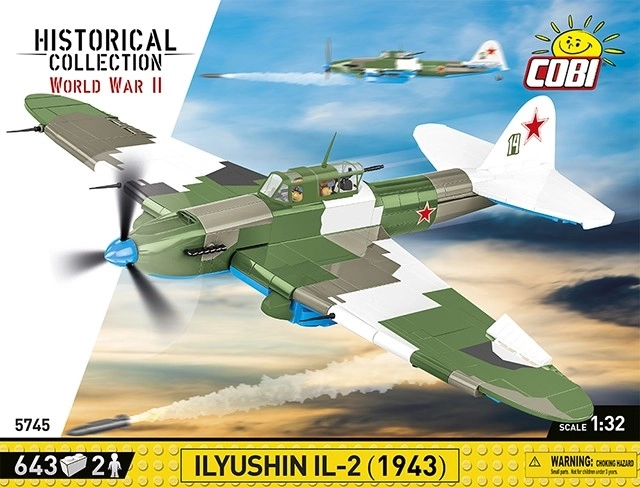 avion II WW Iljušin IL-2 (1943) COBI