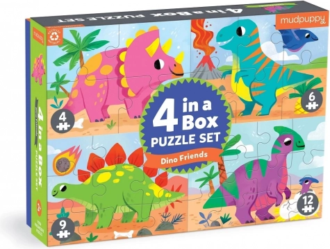 4 puzzle-uri într-o singură cutie