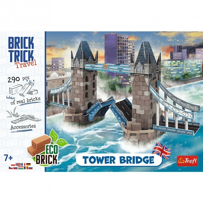 Construcție turn Tower Bridge din Londra - TREFL Brick Trick