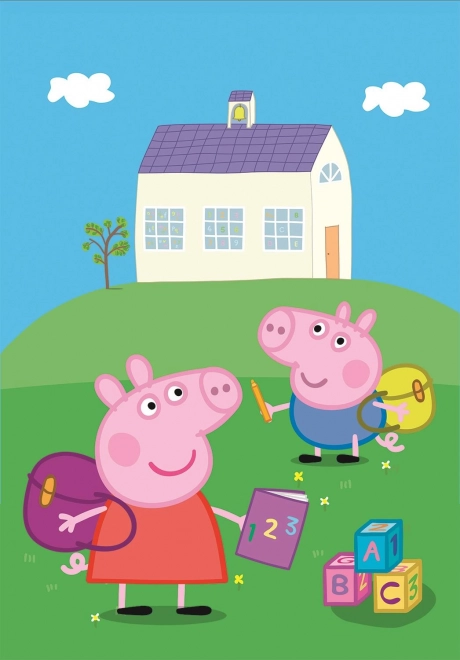 Puzzle CLEMENTONI Play For Future Peppa Pig 3x48 Piese