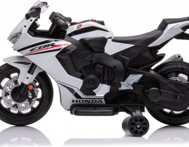 Motocicletă electrică pentru copii Honda CBR 1000RR albă