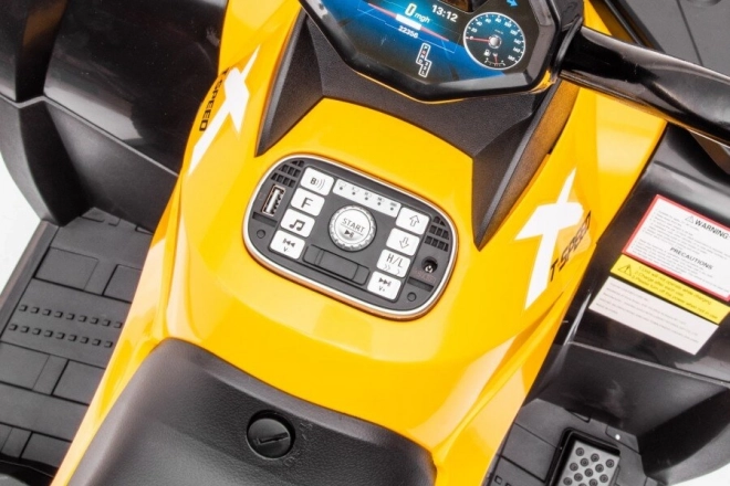Quad electric galben 24V