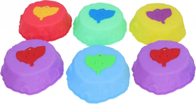 Set poteci senzoriale luminoase - pietre pentru antrenamentul echilibrului