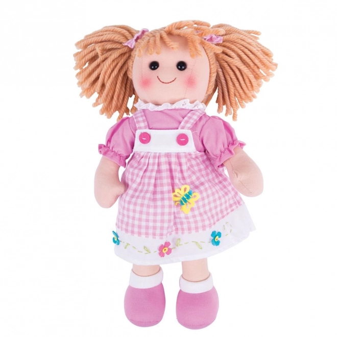 păpușa de pânză Eva Bigjigs Toys