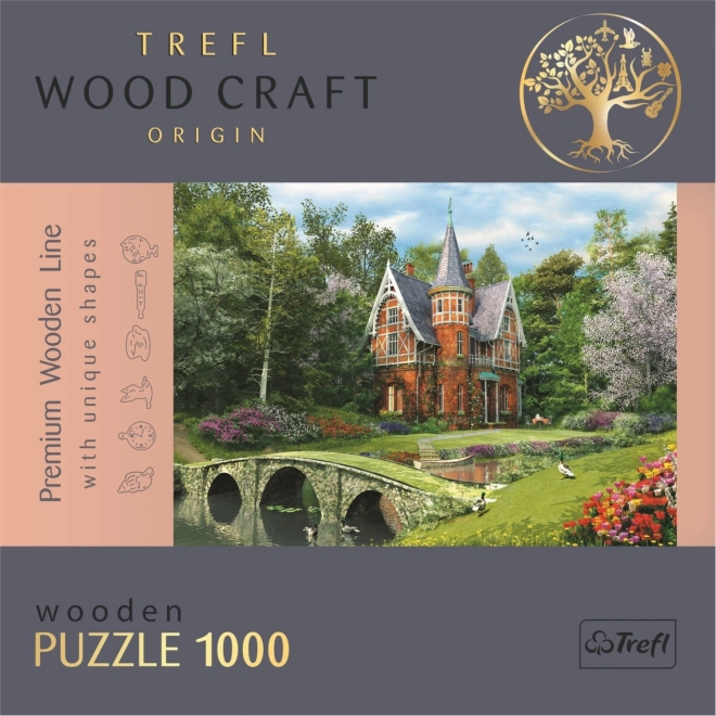 Puzzle din lemn House Victorian TREFL 1000 piese