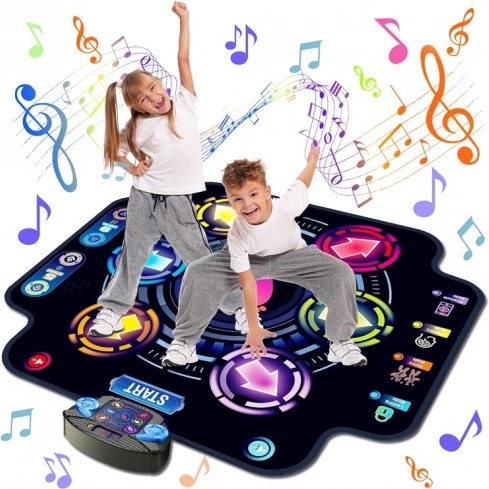 Covor muzical de dans pentru copii cu Bluetooth