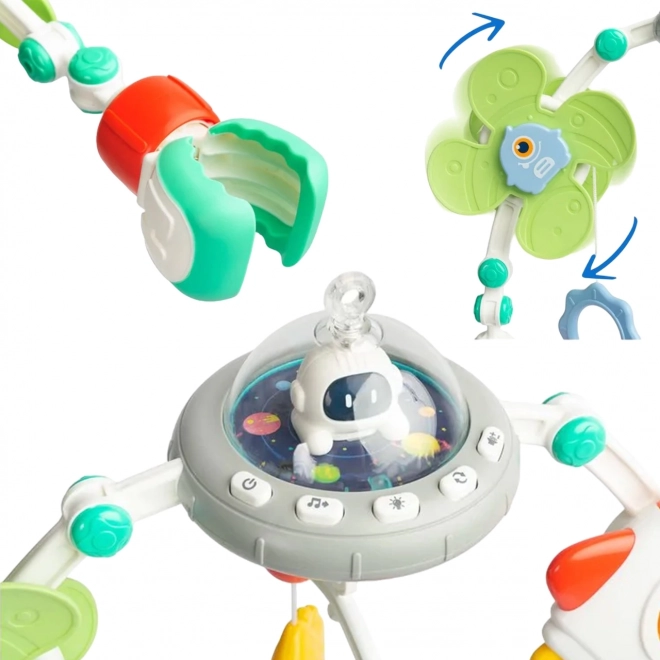 Arc interactiv cu jucării Woopie Baby
