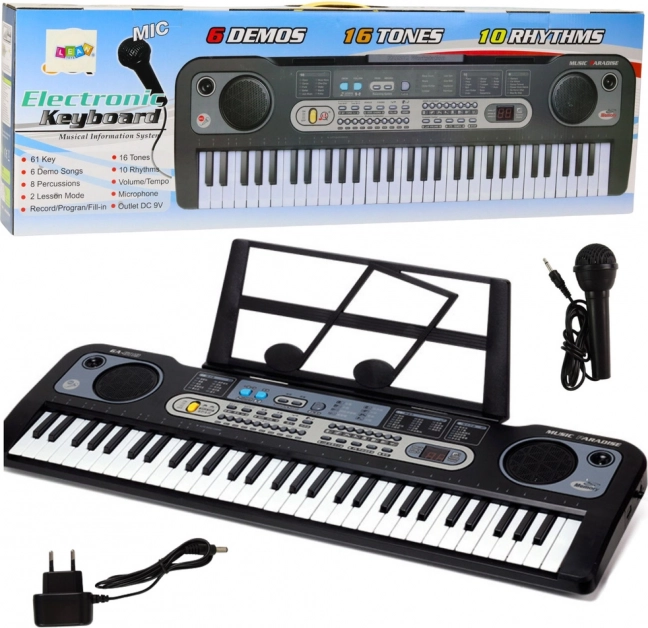 Instrumente muzicale electronice cu microfon pentru copii