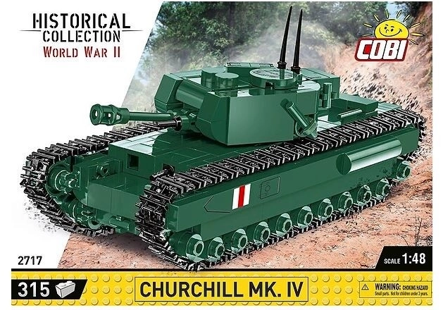 Model tank Churchill Mk IV al Doilea Război Mondial