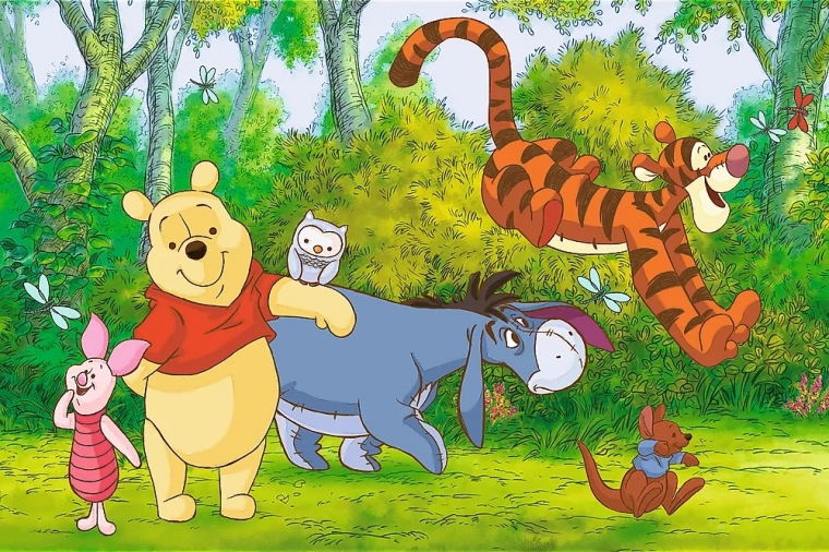 Puzzle Winnie de Pluș Gustul mierii 60 piese TREFL
