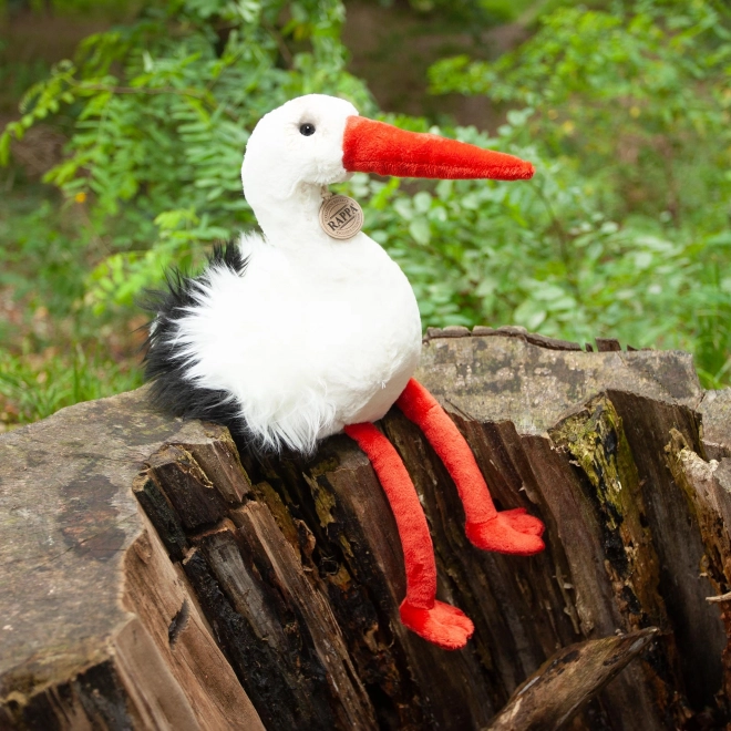 Stârc de pluș ECO-FRIENDLY 39 cm