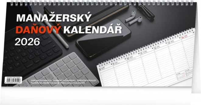 Calendar de birou pentru manageri 2026
