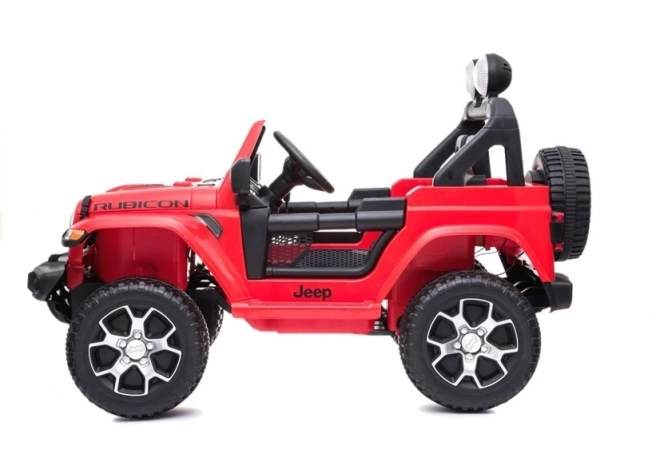 Mașină electrică Jeep Wrangler pentru copii roșu