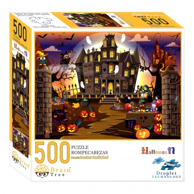 Puzzle Brain Tree Halloween 500 piese