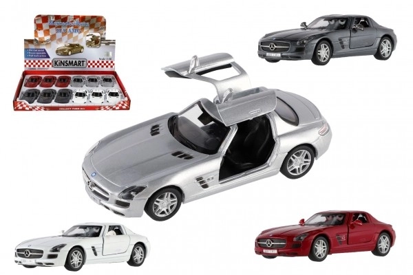 Model de mașină Mercedes-Benz SLS AMG cu mecanism de retragere