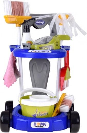 Cărucior organizat cu suporturi