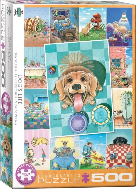 Puzzle Eurolife Câine XL 500 piese