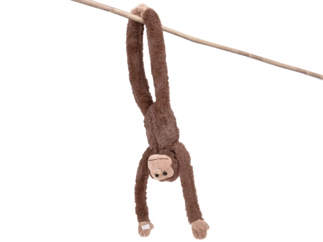 Mascotă agățată maimuță maro 40 cm