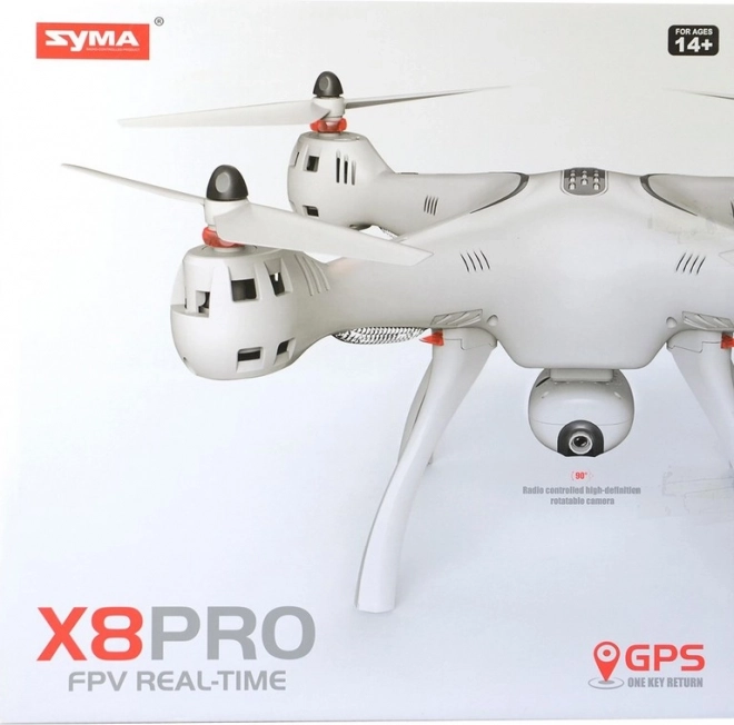 Dron controlat de la distanță Syma, alb