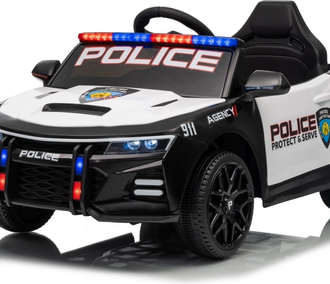 Mașină de poliție neagră 911 Agenție