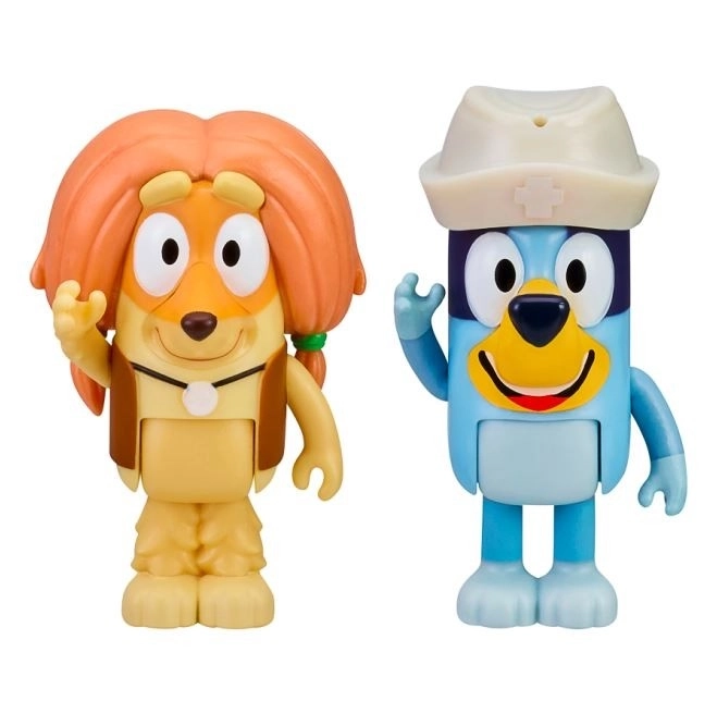 Set figurine Bluey - Vizita la doctor