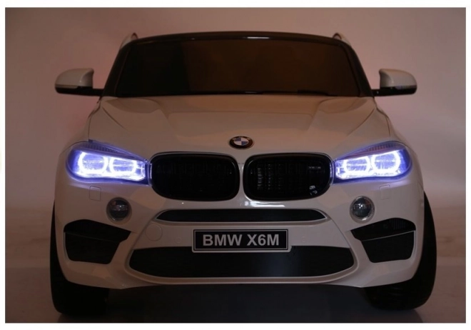 Mașină electrică pentru copii BMW X6M Albă