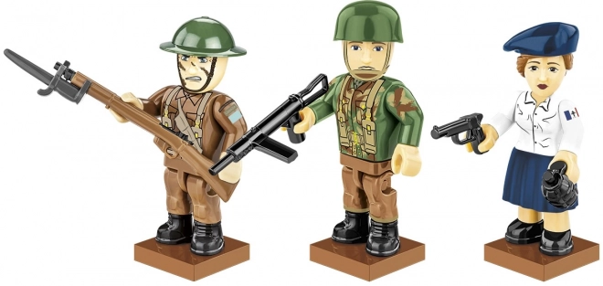 Forțele Aliate din Ziua Z - set de figurine COBI