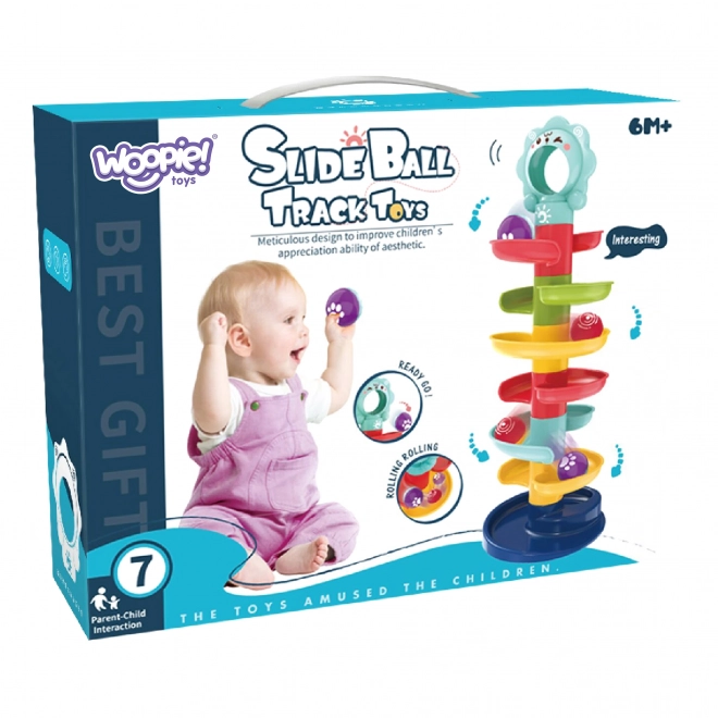 Turn de joacă spiral WOOPIE pentru bebeluși