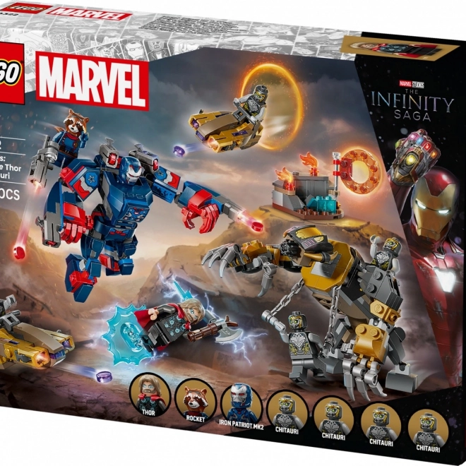 LEGO Marvel Avengers: Endgame Thor vs. Chitauri