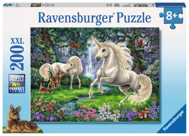 Puzzle XXL Unicorn Magic 200 piese Ravensburger