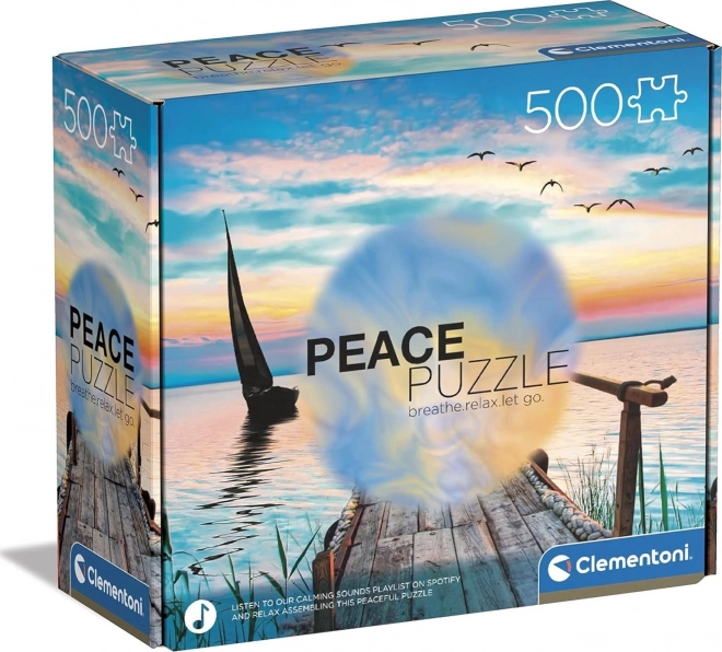 Puzzle Clementoni Vânt Calm 500 Piese