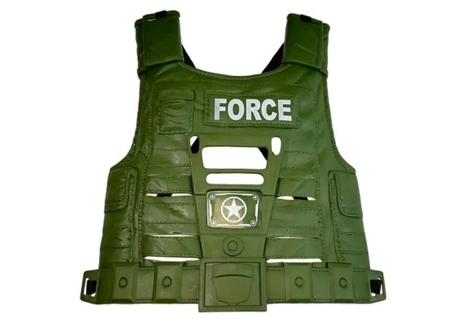 Set de jucării militare cu pistoale și accesorii