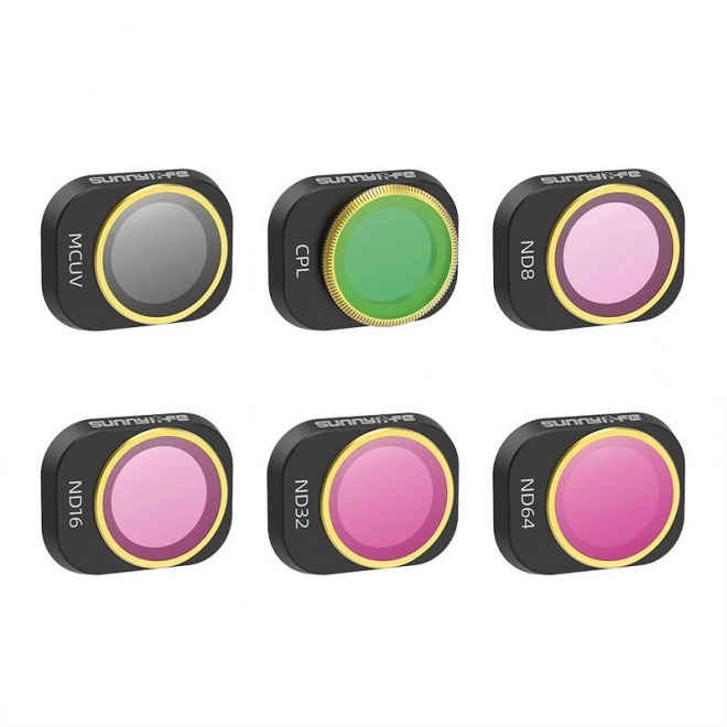 Set 6 filtre obiectiv Sunnylife pentru DJI Mini 4 Pro