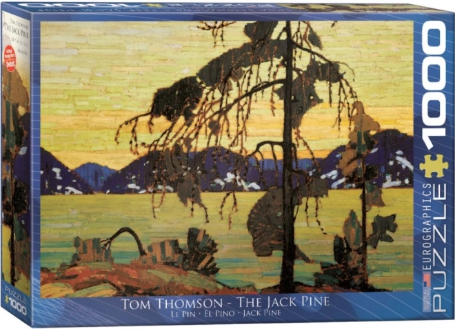 Puzzle Eurographics - The Jack Pine 1000 piese