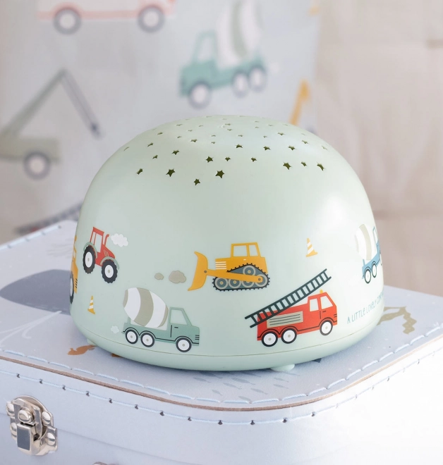 A Little Lovely Company Lampă cu proiector – Vehicule