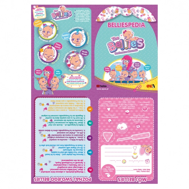 Bellies - păpuși interactive Sweet Tummies