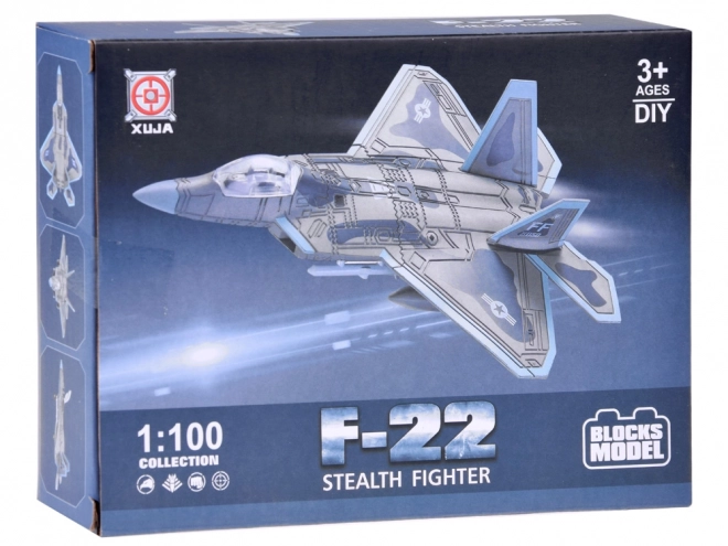 set de construcție avion F-22 Jet