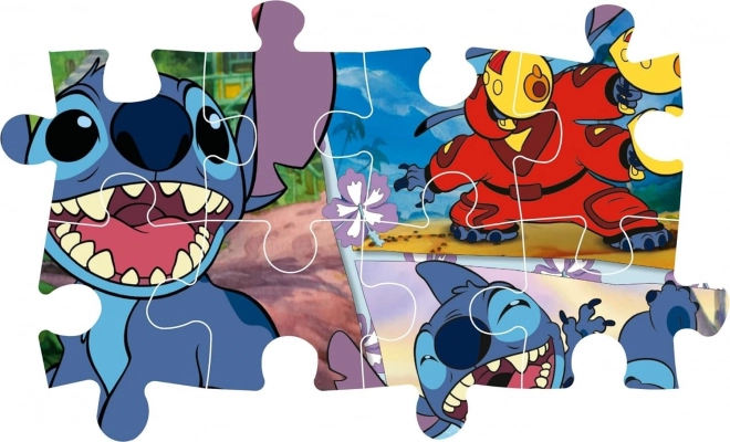 Puzzle maxi 104 piese cu Stitch