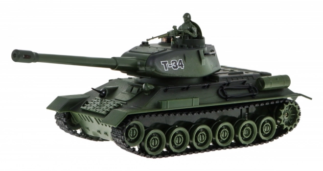 Tancuri cu telecomandă T-34 vs Tiger pentru copii 3+