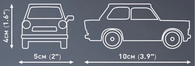Mașinuță Trabant 601 Deluxe