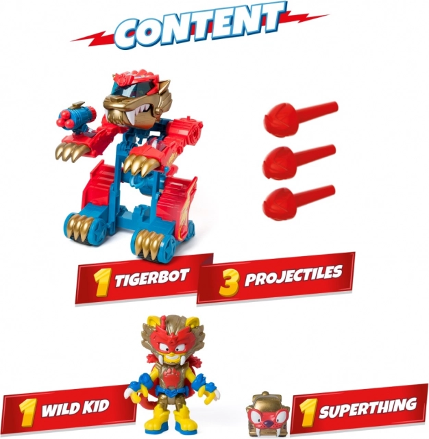 Set de joacă Herni SuperThings Wild Tigerbot