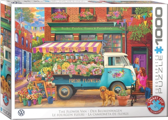 Pachet puzzle Livrare de flori 1000 piese