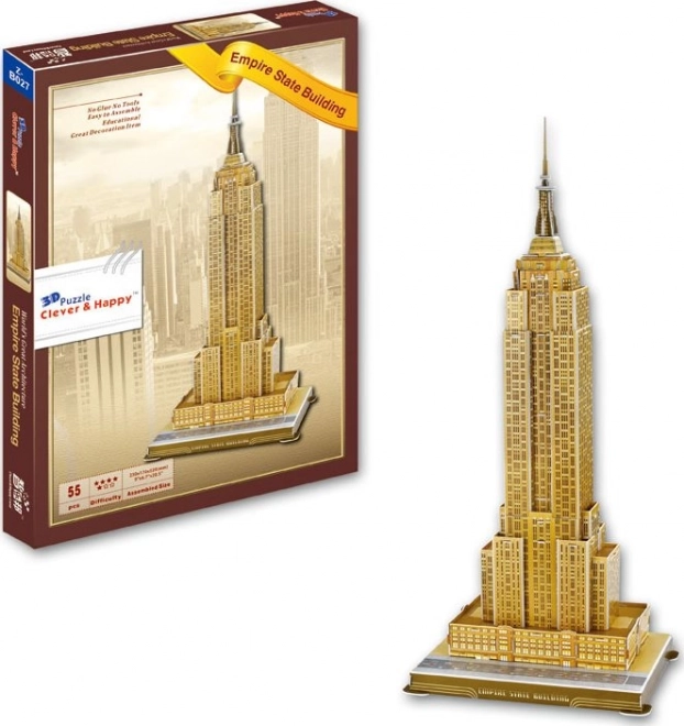 Puzzle 3D Empire State Building Clever&Happy