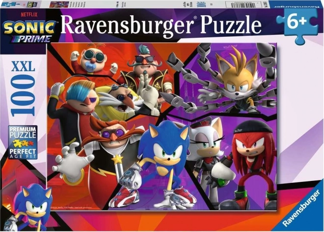 Puzzle 100 piese Sonic Prime