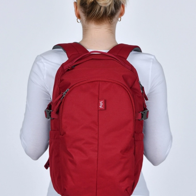 Baagl rucsac Dash burgundy