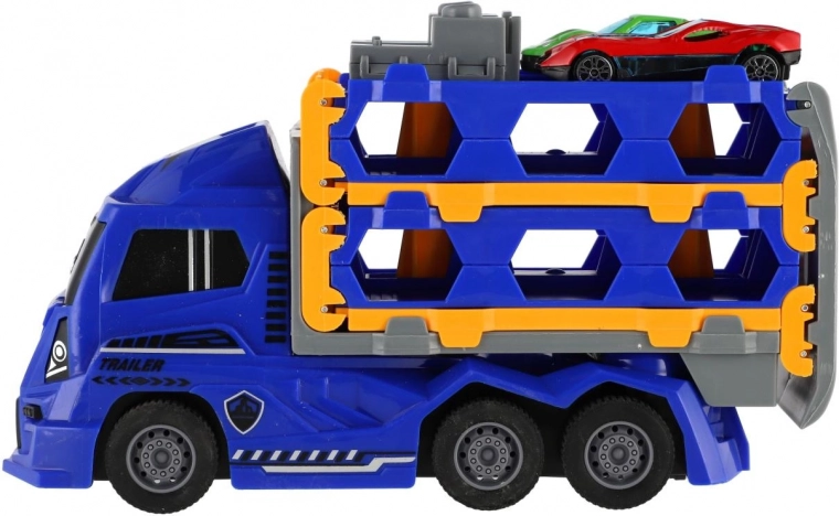 Transportor cu două mașinuțe